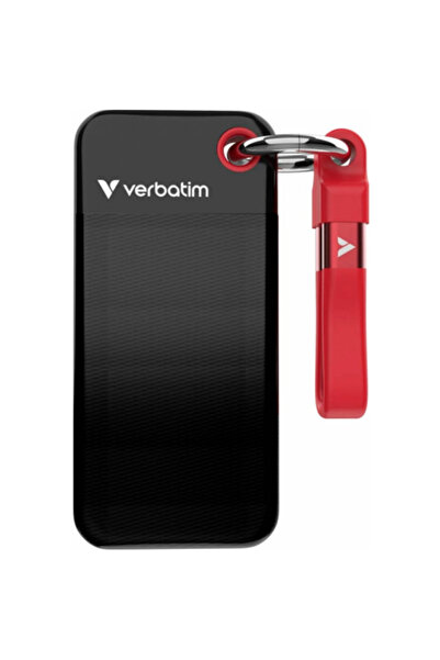 Verbatim SSD Poket, 2TB, USB-C (Negru)