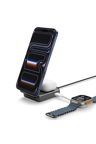 Spigen Φορτιστής Magsafe 25W Power Delivery Μαύρο (Απαραίτητο)