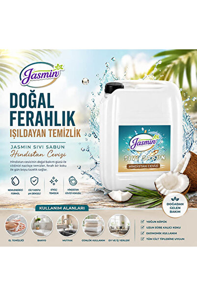 Sıvı Sabun Hindistan Cevizi 5 Litre