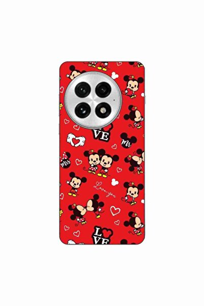 OEM Калъф за OnePlus 13, силиконов гел TPU модел, с десен Мики Маус, розов