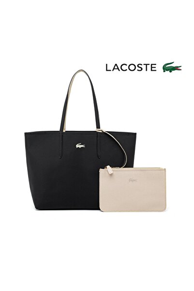 Lacoste Kids حقيبة يد نسائية أنيقة وعملية متعددة الاستخدامات، ذات وجهين ولوني...