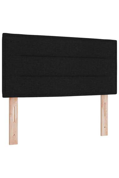 vidaxl Black headboard 100 cm fabric