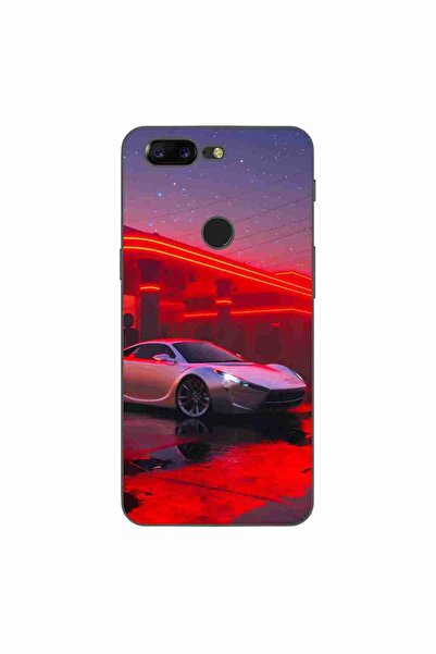 OEM Husa compatibila cu OnePlus 5T Silicon Gel Tpu Model Future Car