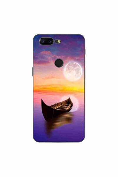 OEM Θήκη συμβατή με OnePlus 5T Σιλικόνης Gel TPU Μοντέλο Moonlit Serenity
