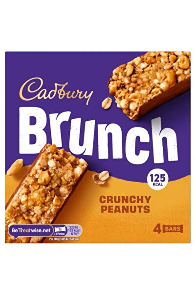 Cadbury Brunch Crunchy Peanuts 4 Bars