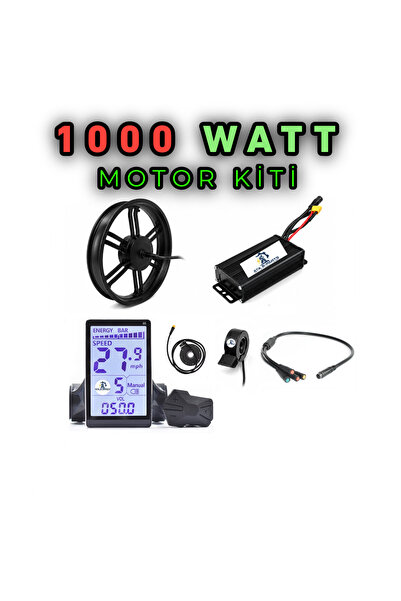 ATA EPARTS E Bike 1000Watt 20x4.0-4.5 inç ARKA MOTOR Kiti SET E Bike Arka Mot...