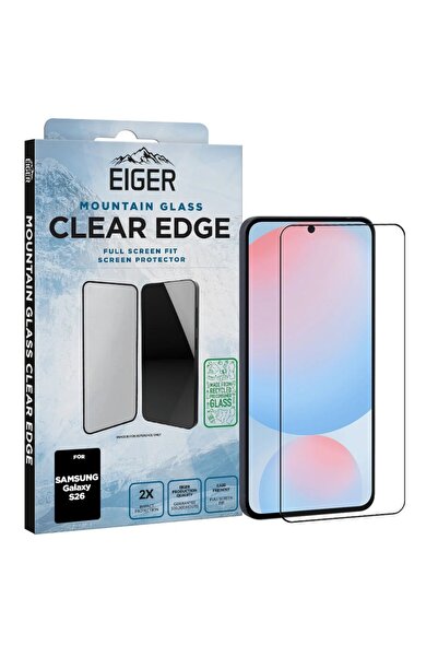 EIGER Folie Sticla 3D Mountain Glass GRS Samsung Galaxy S26 Transparentă