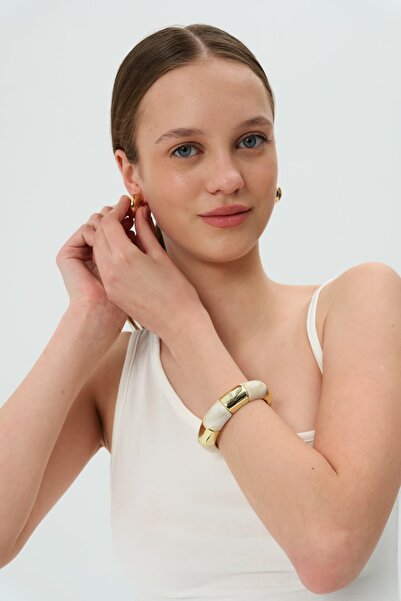 Buly Ecru Gold Detailed Bracelet