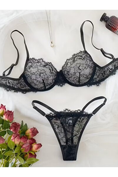 Generic 2pcs Women'S Lingerie Set -Medium Support, No Padding, Perfect for Ad...