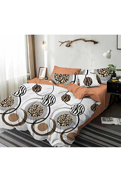 Sky Home Bedding set Finet 6 pieces, Animal print circles-KY4