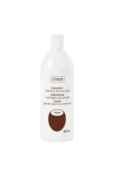 Ziaja Gel de Dus Cremos - Coconut Creamy Shower Gel, 500 ml