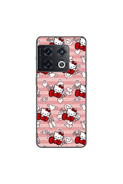 OEM Husa compatibila cu OnePlus 10 Pro Silicon Gel Tpu Model Hello Kitty Roz ...