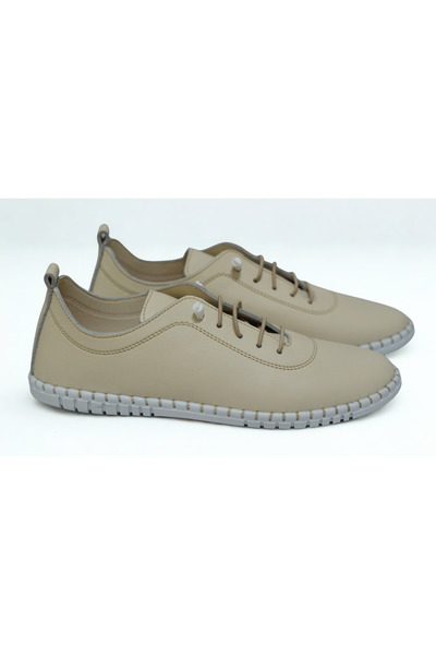 MELİS'E Orthopedic Leather Shoes Available in Sizes 36-43