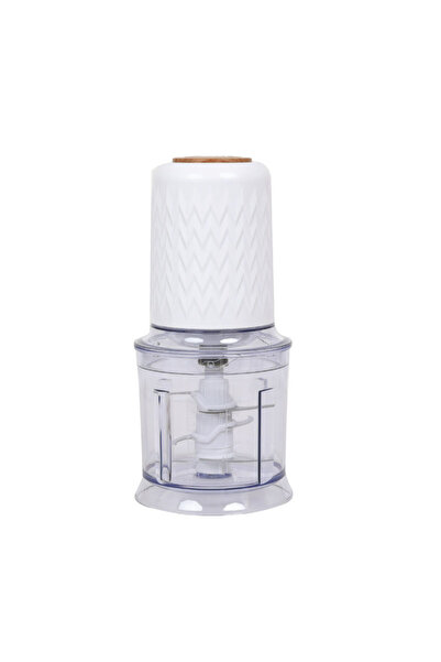 Primo Πολυκόπτης PRFC-40447 3πλό Mαχαίρι 500W 700ml Λευκό-Wooden