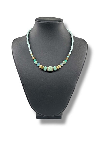 Bozhi Necklace Glass Beads Stylish Gift