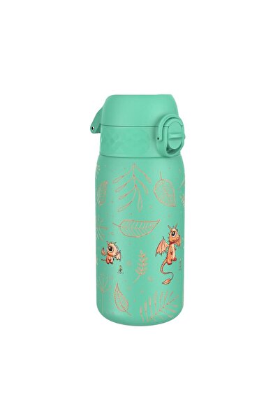 Ion8 I8SS400PTDRAG Kids Stainless Steel Water Bottle, 400ml, Egg to Dragon, G...