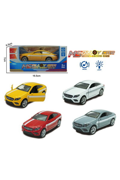 PlayFun Toy Car LED Lights Musical Sounds Interactive Bump Go Plastic Gift fo...