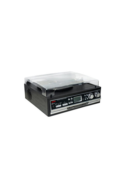 AKAI ATT-15SE Πικάπ με Ραδιόφωνο, Κασετόφωνο & Bluetooth – 3 Ταχύτητες, Εγγρα...