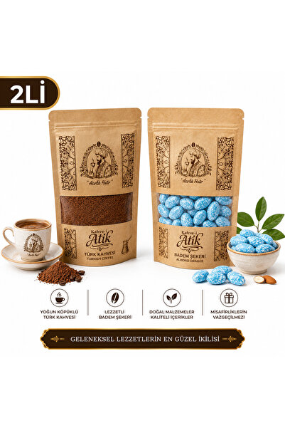 TÜRK KAHVESİ | BADEM ŞEKERİ 250gr