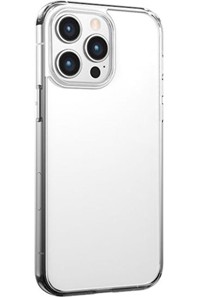 Usams Binz Πίσω Θήκη Σιλικόνης Διαφανής Μαύρη (iPhone 14 Pro Max) Κωδικός: IP...
