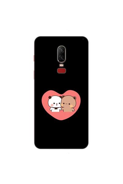 OEM Husa compatibila cu OnePlus 6 Silicon Gel Tpu Model Bubu Dudu In Heart