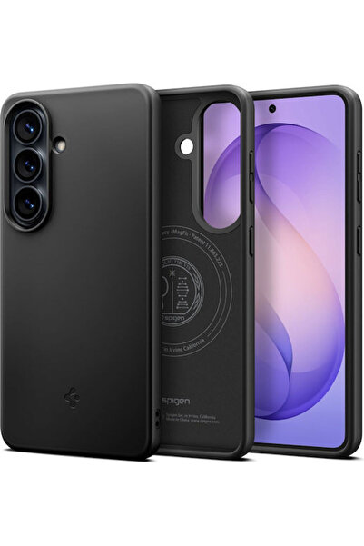 Spigen Λεπτή Εφαρμοστή Πίσω Θήκη από Πλαστικό / Σιλικόνη 1mm Μαύρο (Galaxy S2...