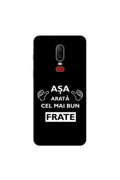 OEM Husa compatibila cu OnePlus 6 Silicon Gel Tpu Model Cel Mai Bun Frate