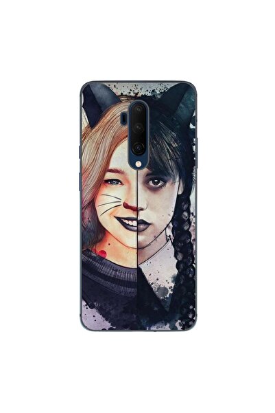 OEM Husa compatibila cu OnePlus 7T Pro Silicon Gel Tpu Model Wednesday si Eni...