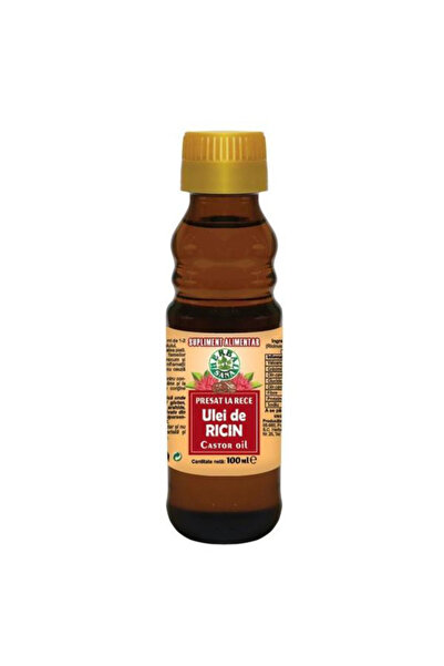Herbavit Ulei de Ricin, Presat la Rece - Herbavit, 100 ml