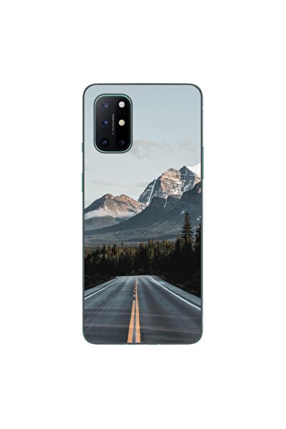 OEM Case compatible with OnePlus 8T Silicon Gel Tpu Model Mountain Road
