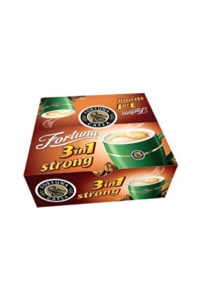 Fortuna Cafea instant 3 in 1 Strong 24 plicuri X 17 g