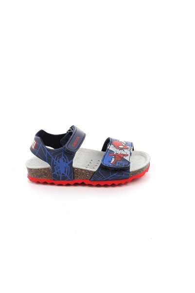 Geox Παιδικό Πέδιλο για Αγόρι Spiderman Χρώματος Μπλε B552QC 000BC C0735