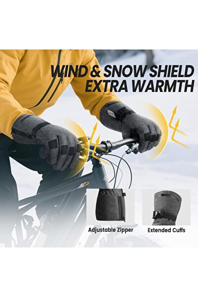 Other Ski Gloves Men Women Warm Touchscreen Winter Gloves