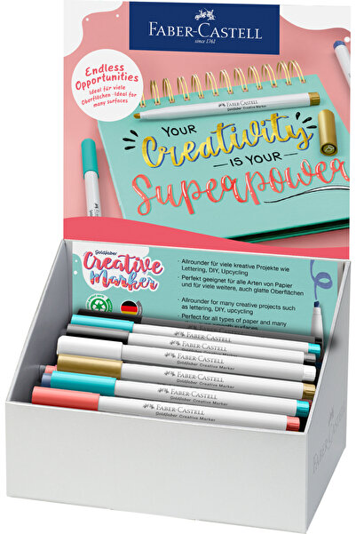 Faber Castell ПАКЕТ С 50 КРЕАТИВНИ МАРКЕРА GOLDFABER C FABER-CASTELL