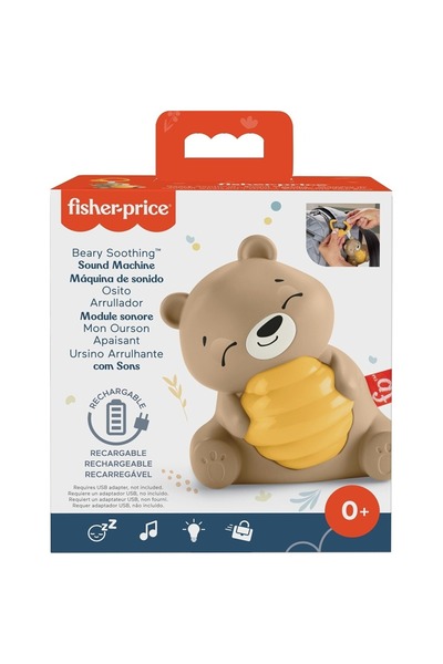 mattel Fisher-Price Αρκουδάκι Με Ήχους Και Φώτα HRB18
