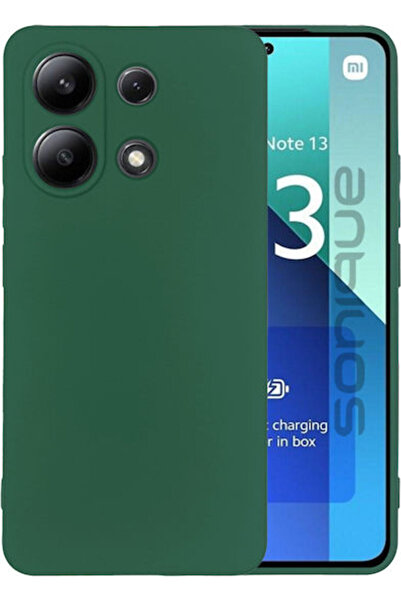 Other Sonique Dark Back Cover Silicone Green (Redmi Note 13 4G)