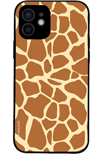 Other Sonique Θήκη Σειράς Animal Print για Apple iPhone 12 Καμηλοπάρδαλη 02