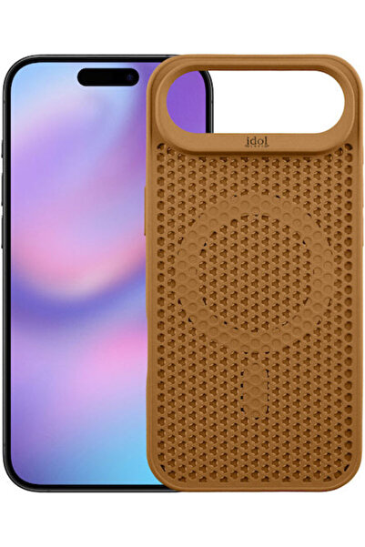 Other Idol 1991 Air Back Cover Σιλικόνης Καφέ (iPhone Air) Κωδικός: 8409370