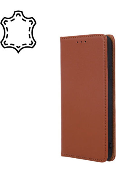 Senso Γνήσιο Δερμάτινο Κάλυμμα Βιβλίου Καφέ (Redmi 15C 5G) Κωδικός: SGLXIAR15CBR