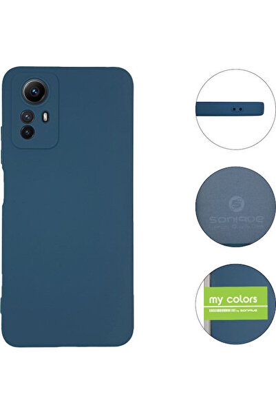 Other Sonique Πίσω Κάλυμμα Σιλικόνης Ναυτικό Μπλε (Redmi Note 12S)