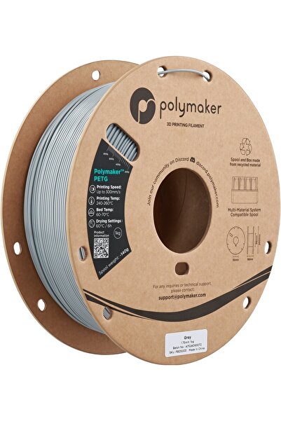 Polymaker PETG HS 1.75mm Gray 1kg 1.75mm