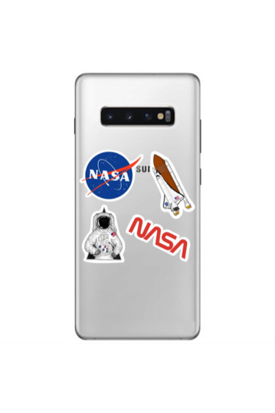 Other Samsung S10 Plus Nasa Transparent Silicone TPU Θήκη