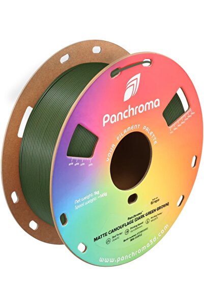 Polymaker Filament Panchroma™ PLA Dual Matte Camouflage (Dark Green-Brown) 1K...