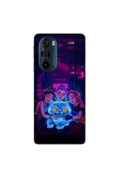 OEM Θήκη συμβατή με Motorola Edge 30 Pro Σιλικόνης Gel TPU με σχέδιο KPop Dem...