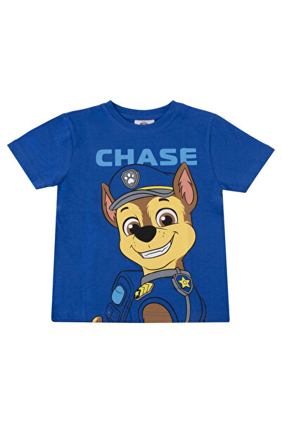 PAW PATROL Tricou cu mânecă scurtă, pentru copii, Chase Blue