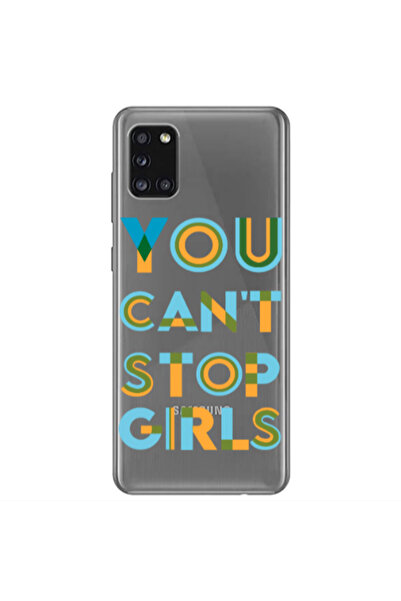 Other Samsung A31 You Cant Stop Girls Transparent Silicone TPU Θήκη