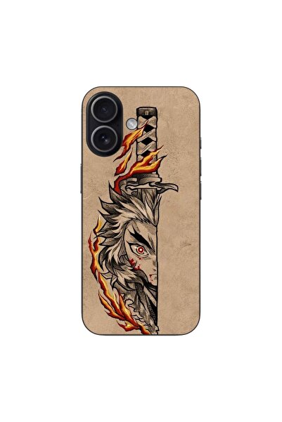 OEM Husa compatibila cu Apple iPhone 17 Silicon Gel Tpu Model Demon Slayer Re...