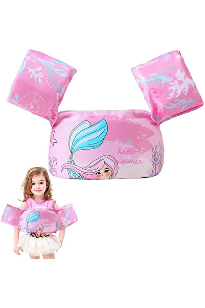 GGEROU Kids Swim Vest,Swim Arm Bands,Kids Swim Float Vest,Swim Training Jacke...