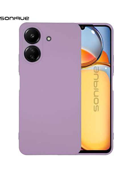 Other Sonique Πίσω Κάλυμμα Σιλικόνης / Υφάσματος Μωβ (Redmi 13C 4G / Poco C65...