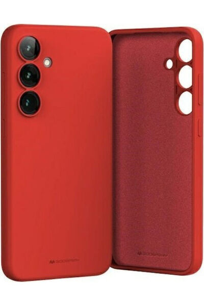 Mercury Πίσω Κάλυμμα Σιλικόνης Κόκκινο (Galaxy A16)